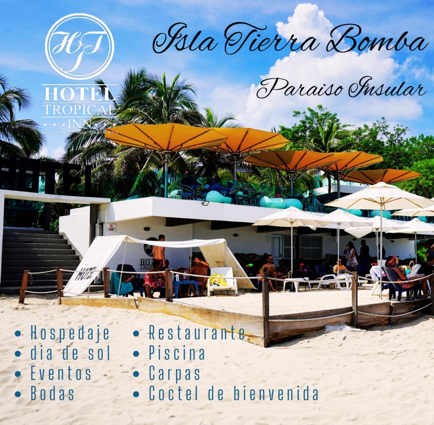 Playa de Punta Arena Hotel Tropical Inn מראה חיצוני תמונה